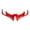 Red, variant on Tnarru Motorcycle Front Fairing Winglet ,Protection Guard Cover ,Convenient Installation ,Motorcycle Front Fairing Beak for R15, V3 Green