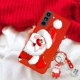 thumbnail image 3 of Christmas 3D Reindeer Santa Claus Tree Hat Case For iPhone X XR For iPhone XS Max Snowman 3D Key Chain Tpu Cover, 3 of 5