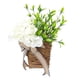 thumbnail image 4 of Flores colgantes artificiales con cesta, guirnalda de flores, decoración con dijes, regalo versátil, flores colgantes para el hogar, jardín al aire, 4 of 9