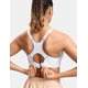 thumbnail image 3 of Top Deportivo SYROKAN 36DD Blanco de Alto Impacto con Espalda Cruzada, 3 of 6