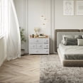 thumbnail image 3 of Dextrus Fabric Storage Tower Dresser with 7 Drawers Organizer Unit For Bedroom Modern Light Gray, 3 of 10