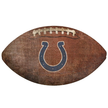 Indianapolis Colts 12 Football Sign