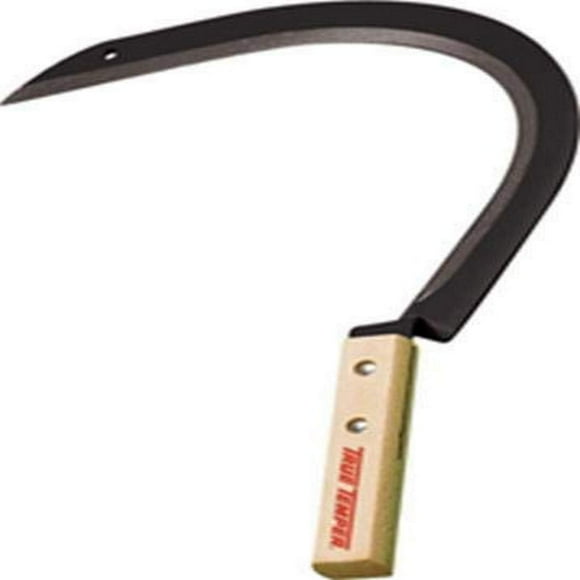 Maquinilla de afeitar Grass Hook de 40 x 30 x 4 cm con mango corto de madera