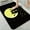 Cats Silhouette under Moon, variant on 1pc Yellow and Gray Abstract Painting Bathroom Rug Bathroom Decor and Qccessories- Durable,Anti Slip,And Quick Drying,Suitable For Indoor/outdoor Use - Perfect For Bathrooms,Bedrooms,Kitchens