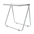 thumbnail image 6 of Modern Foldable Acrylic Tray Table TV Tray Small Folding Desk Freestanding 26.77in, 6 of 15