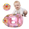 thumbnail image 6 of Car Shaped Swimming Ring Extended Swimming Seat (Pink), 6 of 8