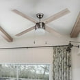 thumbnail image 2 of Prominence Home Chism 52" Gun Metal Modern Ceiling Fan with 4 Blades, Light Kit, Pull Chains & Reverse Airflow, 2 of 7