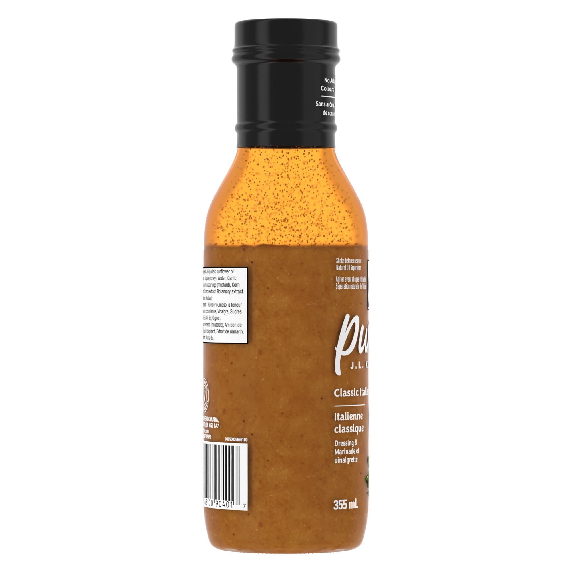 Vinaigrette Et Marinade Italienne Classique Pure J.L. Kraft, Bouteille
