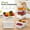 5Pack-Fruit-Containers, variant on 46 PCS Food Storage Containers with Lids Airtight Plastic Pantry Kitchen Organization Microwave Dishwasher Freezer Safe Leak Proof Stackable Boxes