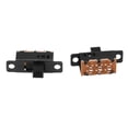 thumbnail image 3 of 10Pcs High Knob 6 Pin 3 Position DPDT Panel Slide Switch 0.5A 50V DC, 3 of 4