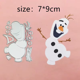 thumbnail image 2 of Plantillas de corte de metal con dibujos de muñecos de nieve de Navidad para álbumes de recortes, sellos, álbumes de fotos, gofrado decorativo, tarjetas de papel DIY, 2 of 5