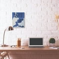 thumbnail image 3 of Stupell Industries Aspen Abstract Blue Mountain Design Canvas Wall Art by Daphne Polselli, 3 of 3