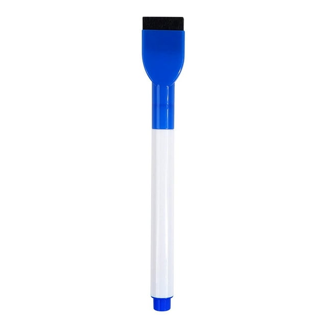 Magnetic Dry Erase Markers Fine: 12 Colors Erasable Whiteboard Markers Fine Point with Eraser Cap, Low Odor White Board Dry Erase Pens Fine Tip for Kids & Teachers, Home, Office and School Supplies