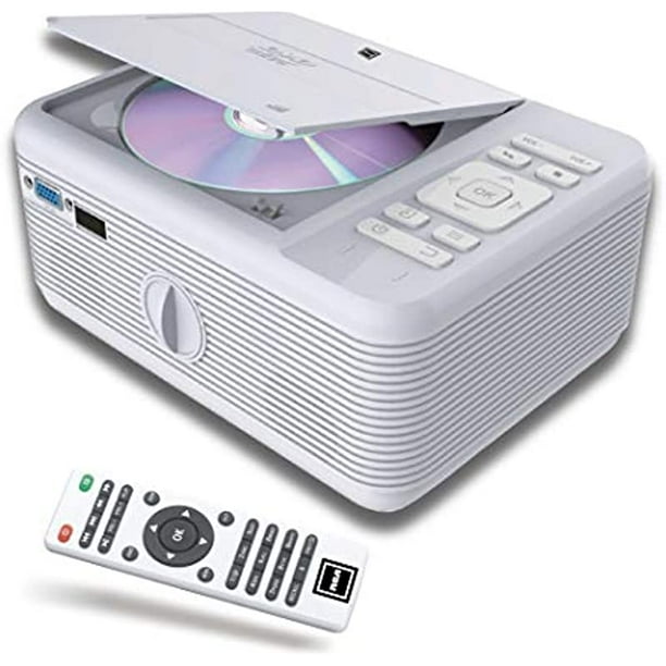 RCA Projector with Builtin Bluetooth & DVD Player Movie Portable