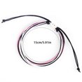 thumbnail image 1 of Braided Bracelet Adjustable Chic Multicolor Aesthetic Jewelry Drawstring Handcrafted Hand Rope Women Accessories for Teen Girls Black+Pink, 1 of 8