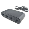 thumbnail image 1 of Reemplazo para Wii U Switch PC USB 2 en 1 Gamecube Controller 4 puertos Black Console Gamepad Adapter Speravity PJ6950-00, 1 of 2
