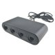 thumbnail image 1 of Reemplazo para Wii U Switch PC USB 2 en 1 Gamecube Controller 4 puertos Black Console Gamepad Adapter Inevent PJ6950-00, 1 of 6