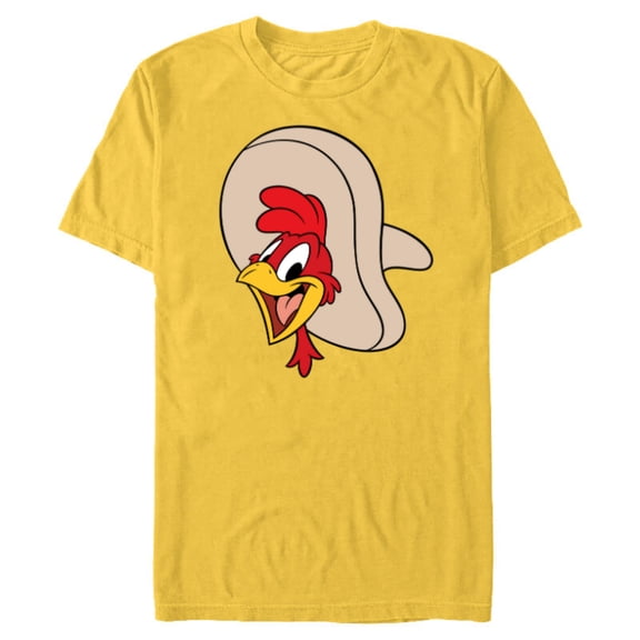 Disney Panchito Three Caballeros Trip Matching Big Face - Short Sleeve Blended T-Shirt for Adults - Customized-Yellow