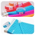 thumbnail image 7 of 100 Pcs Disposable Paper Wristbands Fluorescent Adhesive Event Wrist Bands Party Favor ID Bracelets for Concerts Festivals, 7 of 7