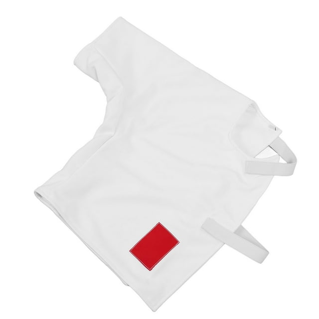 Stab Proof Fencing Training Vest with Sweat Absorbent Lining Breathable Underarm Protector for Foil Epee Sabre