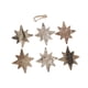 thumbnail image 5 of 6 piezas de adornos navideños de madera para fiestas, accesorios fotográficos para interiores Estrella octogonal, 5 of 9
