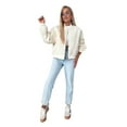 thumbnail image 5 of Womens Jackets Spring Fashion Cute Jacquard Coats Zip Up Jackets Dressy Casual Color XXL, 5 of 9