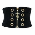 thumbnail image 1 of Women High Waist Slimming Ultra Wide Tummy Soft Corset Belt Black Body Shaping, 1 of 4