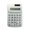 White#1, variant on Basic Handheld Pocket Calculator, 8 Digit LCD Display 4 Function Calculator, Compact Mini Size for Home School Office Scenarios (Mint Green)