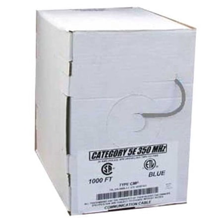 SF Cable  1000 ft Cat5e Solid Cable Plenum  UL / ETL / CSA Blue price history on PriceWatchPro