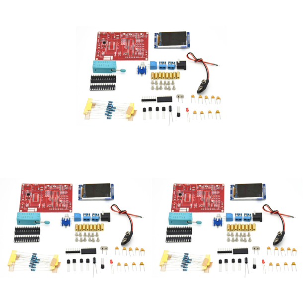 GM328 Probador Transistores Tapa Diodo ESR Volt Freq DIY Generador Señal PWM