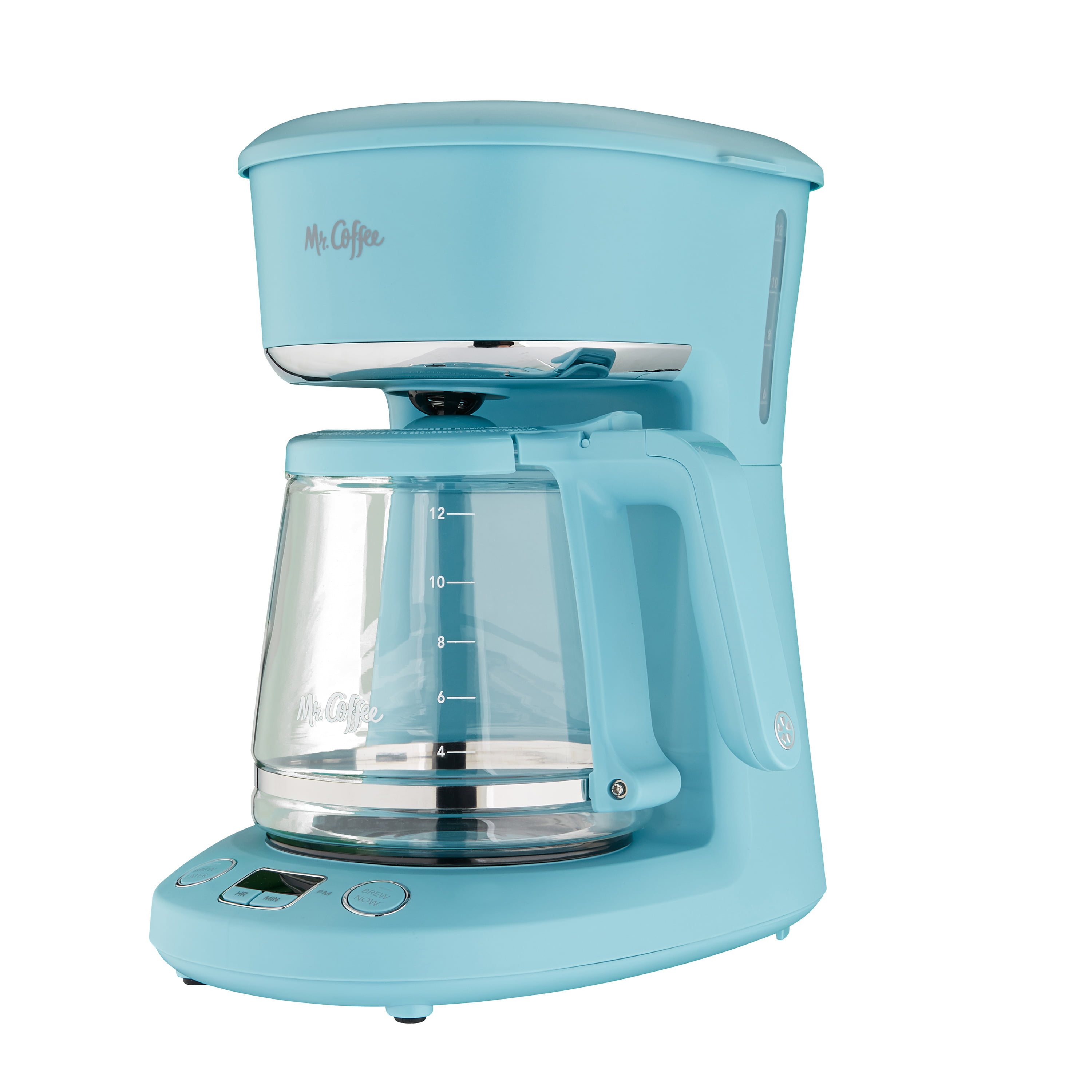 Mr. Coffee 5-Cup Programmable Coffee Maker - Artic Blue