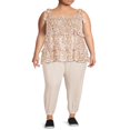 thumbnail image 4 of CHOK Women‘s Plus Size Soft Joggers, 4 of 5