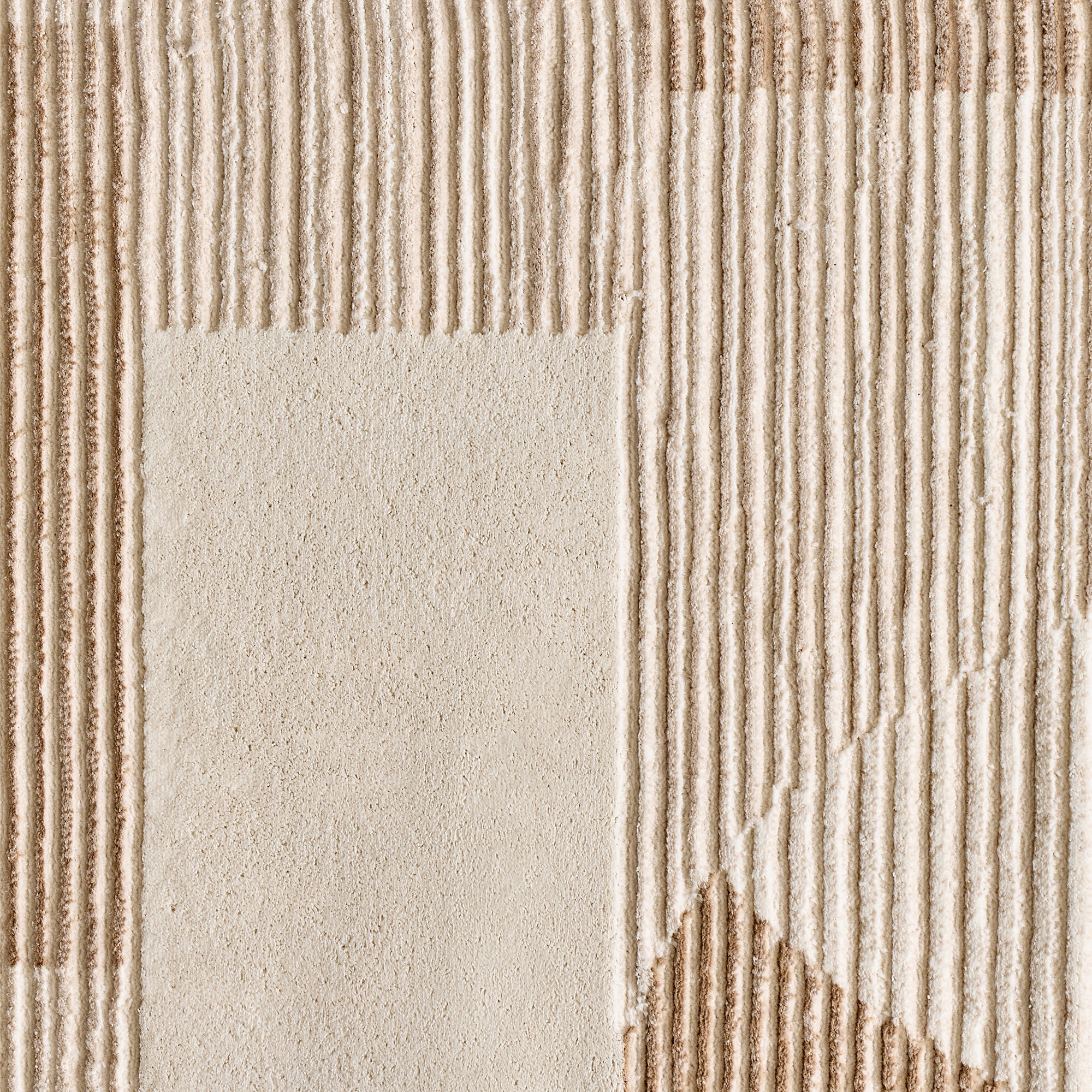 Better Homes & Gardens Neutral Modern Shapes Abstract Indoor Area Rug, 7'10"x10'