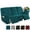 Green, variant on TOPCHANCES 3 Seats Recliner Sofa Slipcover, 8 Pieces Recliner Cover with Side Pocket, Non-Slip 3 Cushion Couch Cover Furniture Protector, Dark Grey