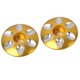 thumbnail image 5 of Reemplazo de cubiertas superiores de auriculares con vástago sin rosca 2X, aleación de aluminio , dorado shamjiam Auriculares para bicicletas Top Cap, 5 of 6