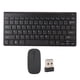 thumbnail image 1 of Kit de teclado y ratón inalámbrico inteligente, silencioso, con indicador LED, resistente al agua y de bajo consumo, compacto, para oficina, color negro, 1 of 14
