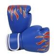 thumbnail image 1 of Almencla Adult Children Boxing Gloves MMA Sparring Kickboxing Gloves Mesh Breathable Blue Blue Kid, 1 of 5