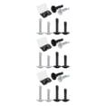 thumbnail image 2 of serony 120pieces Durable Self Drilling Screws For Drywall Long-lasting Fixings For Projects Quick 3Set, 2 of 6