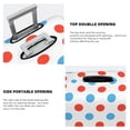thumbnail image 6 of Wukai Red Blue Polka Dots Elastic Luggage Cover: Personalized Protection for Your Suitcase - Fits 19~29-inch, Washable & Durable Travel Companion-Small, 6 of 8
