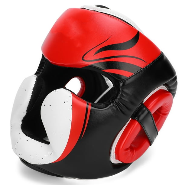 Casco de artes marciales, casco de boxeo deportivo, casco protector para la cabeza, casco de boxeo de respuesta rápida