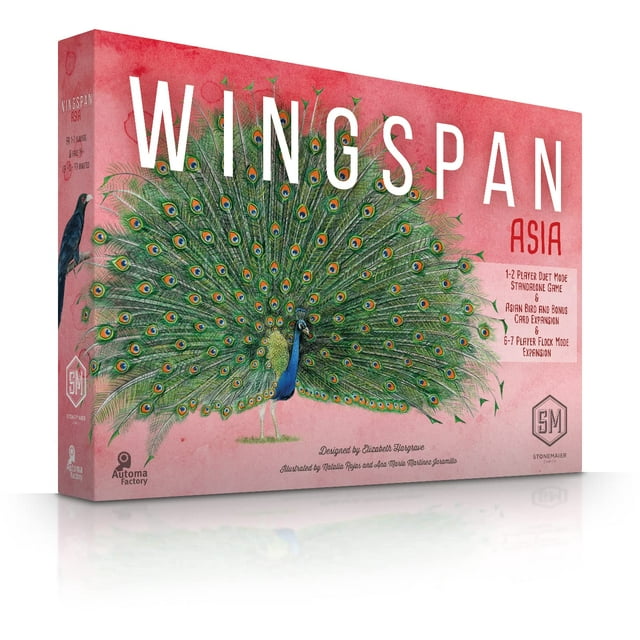 Juego de mesa Stonemaier Games Wingspan Asia Expansion durante más de 14 años