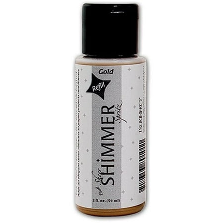 Tsukineko Gold 2-oz Psst! Shimmer Spritz Refill