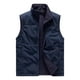 thumbnail image 2 of Ceisia Men's Reversible Berber Fleece Stand-Collar Vest with Multi-Pockets Gift, 2 of 9