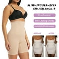 thumbnail image 5 of Tummy Control Shapewear Shorts for Women High Waisted Body Shaper Panties Slip Shorts Under Dresses Thigh Slimmer, 5 of 6