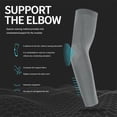 thumbnail image 6 of Men's Cooling Sun Sleeves for Cycling and Outdoor Sports, Breathable Nylon Elbow Protection, 6 of 9