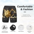 thumbnail image 3 of Fuzoiu 2025 Happy New Year 1 Print Men's Swim Shorts,Quick-Dry Double-Layer Swim Trunks,Board Trunks,Beach Shorts Swimwear Bathing Suits-Medium, 3 of 6