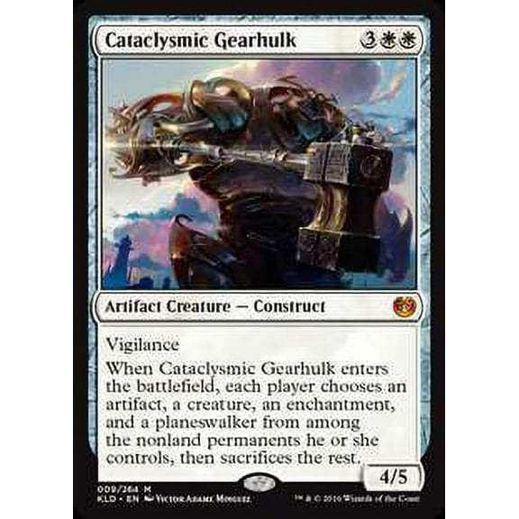 MtG Kaladesh Mythic Rare Cataclysmic Gearhulk (Foil) #9