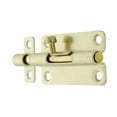 thumbnail image 4 of Bulldog Hardware 4 in. Barrel Bolt, Brass Plated, 1 Pack, 4 of 10