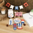 thumbnail image 5 of Independence Day Saving Clearance 2025! PRETXORVE Independence Day Patriotic Layered Tray Decoration For Rural Farmhouses Memorial Day Wooden Decorative Ornaments, 5 of 7