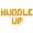 Gold, variant on Letter Balloons - HUDDLE UP 16" Inch Alphabet Letters Foil Mylar Balloon Game Day Party Banner (Gold)